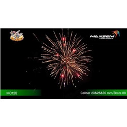 Фейерверк MC125 Afterparty (0,8", 1", 1,2" х 88)