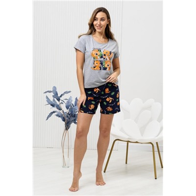 Пижама 18078 (Синий)