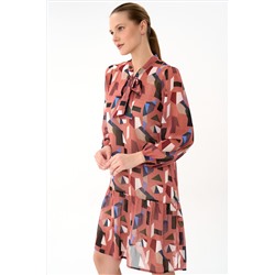 Платье Нежный акцент  – 2 (алый)