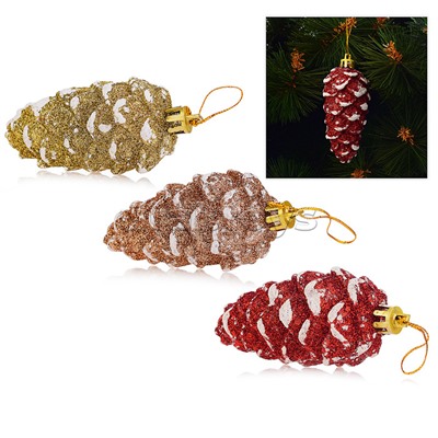 Набор новогодних украшений "Шишки" в пакете