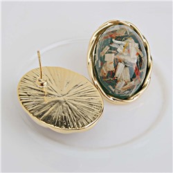 Серьги-пуссеты на гвоздиках арт. 13 3371 (id 275095)