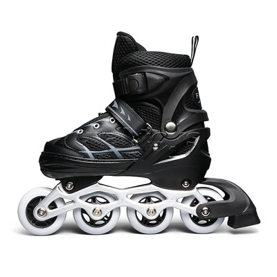 Ролики детские, размер M ( цвет черный)