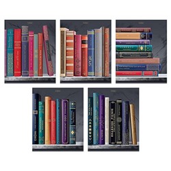 Тетрадь  96л клетка "Золотые страницы" (093473) 3D фольга, ламинация Хатбер