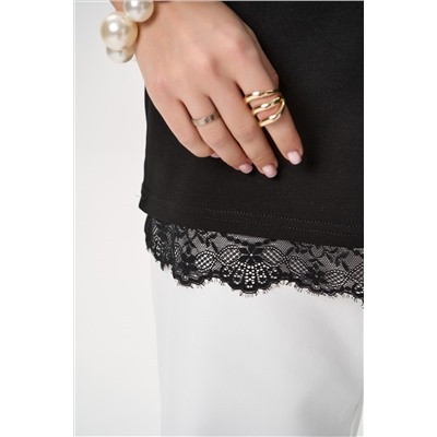 Футболка Бэль (чёрный)