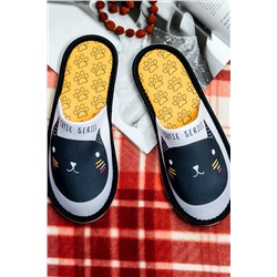 Тапки Стильные коты женские