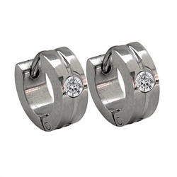 Серьги из стали