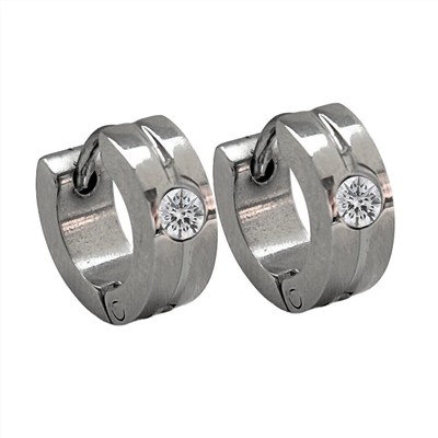 Серьги из стали