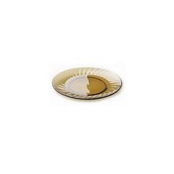 Тарелка 20,5см плоская стекло дымка ELICA 62102