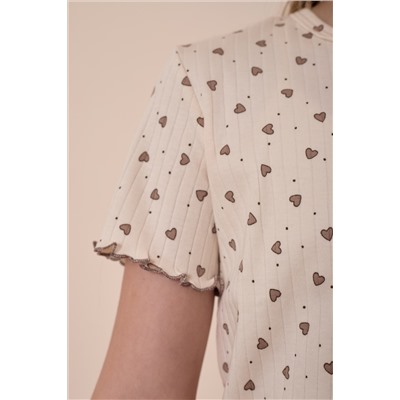 Пижама футболка и шорты М226007мк