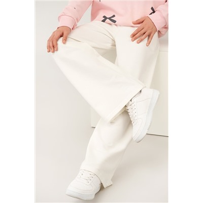 Брюки палаццо из футера для девочки Happyfox