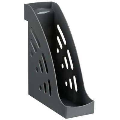 Лоток для бумаг вертикальный  95 мм Эксперт серый ЛТВ-30860 Стамм