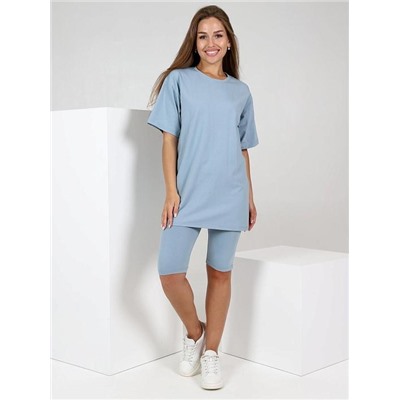 Велосипедки "Луссо" (Серо-голубой)