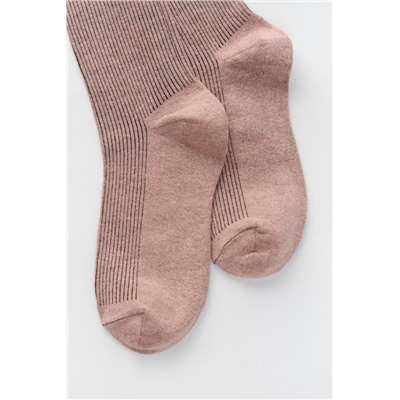 Гольфы женские Ретро (набор 2 пары) (Пудра)