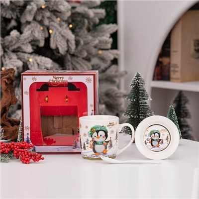 Подарочный набор кружка с ложкой #23098348