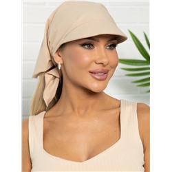 Косынка с козырьком (бежевая) КК73-23М