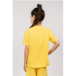 Рубашка для девочки 0610 (Желтый)