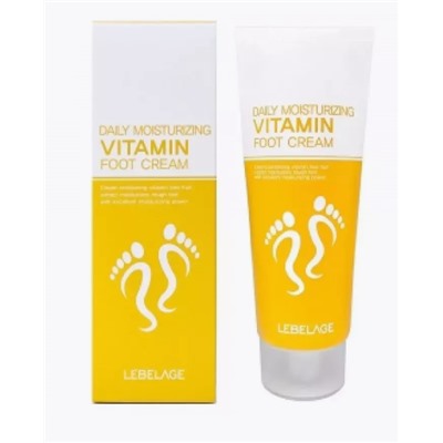 Lebelage Крем для ног с витаминами Daily Moisturizing Vitamin Foot Cream