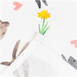 Фартук кухонный «Доляна» Fluffy bunnies, 60×70 см, 100% хлопок, 164 г/м²