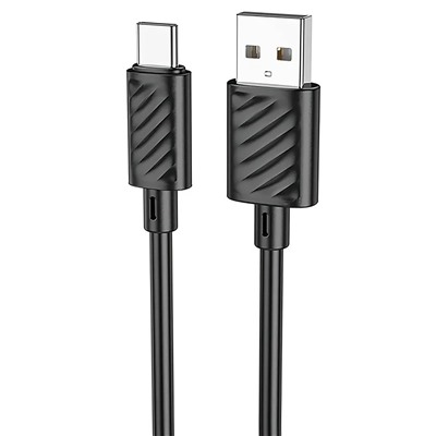 Кабель USB - Type-C Hoco X88 15W 100см 3A  (black)