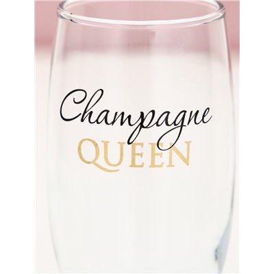 Подарочный набор GRL Power, гель для душа и бокал для шампанского, Чистое Счастье