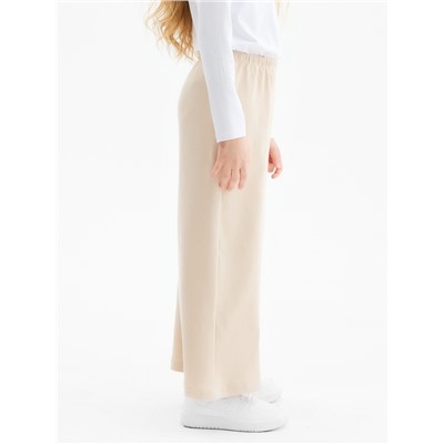 Брюки детские MINAKU, бежевые, рост 158 см