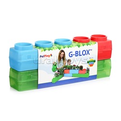 Игрушка-конструктор "Юный садовод" 3 секции пластик