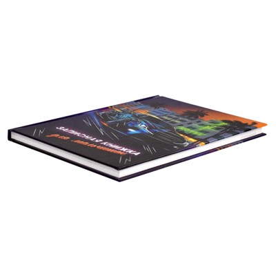 Записная книжка для мальчиков А5 128 стр. "НОЧНЫЕ ГОНКИ" 65914 Феникс