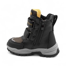 Ботинки мембранные на меху В6671-9 хаки