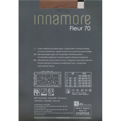 Колготки классические, Innamore, Fleur 70