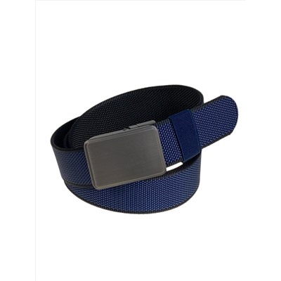 Ремень текстильный, цвет синий