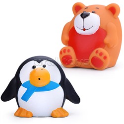 Набор игрушек для ванны "Зоопарк" 2шт