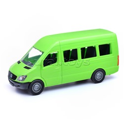 Автомобиль «Mercedes-Benz Sprinter» пасажирский (зеленый) на планшетке