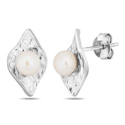 Серьги, жемчуг, BY-0804