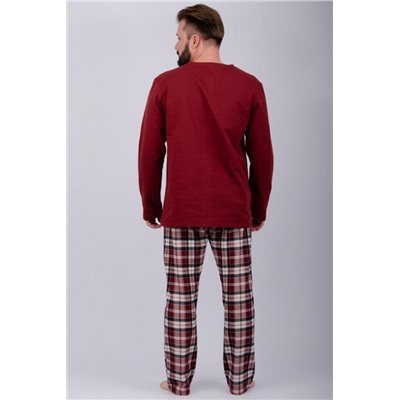 Пижама Аллюр (Бордовый)