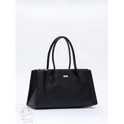 Сумка женская кожаная 9678SP black Velina Fabbaino-Safenta