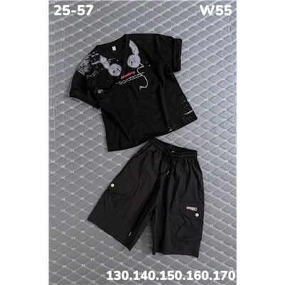 Костюм W55 чёрный