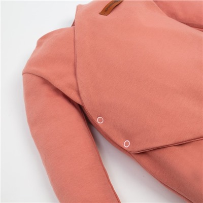 Комбинезон детский «Крошка Я» BASIC LINE, рост 86-92 см, розовый