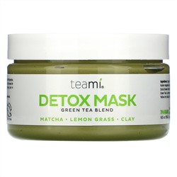 Teami, маска для выведения токсинов, смесь зеленого чая, 192 мл (6,5 унции)