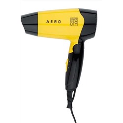 Dewal Beauty Фен для волос дорожный / Aero Yellow HD1002-Yellow, 1400 Вт, желтый KRISTALLER, 1108487