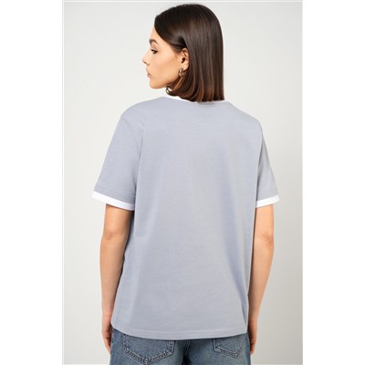 Женская базовая футболка из хлопка с кантом 3 шт. Happyfox