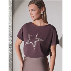 VILATTE Футболка D49.133