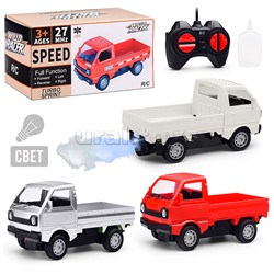 Машина "Погрузчик" р/у, дым 27 MGz, в коробке