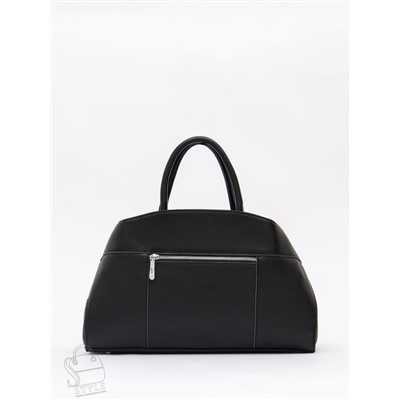 Сумка женская кожаная 98349-2P black Velina Fabbiano-Safenta  в Новосибирске