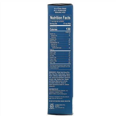 King Arthur Flour, All-Purpose Baking Mix, Gluten Free, 24 oz (680 g)