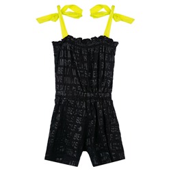 Полукомбинезон трикотажный для девочек