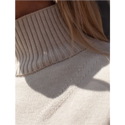 Платье из пряжи с кашемиром