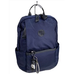 Женский рюкзак из текстиля, цвет синий