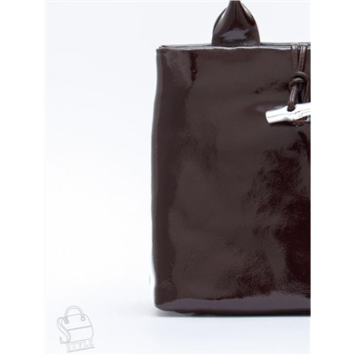 Сумка женская кожаная 5768P coffee Polina&Eiterou