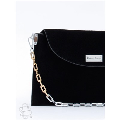 Сумка женская кожаная 98214-3MSS black Velina Fabbiano-Safenta в Новосибирске