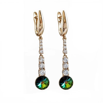 Серьги с кристаллами Swarovski
